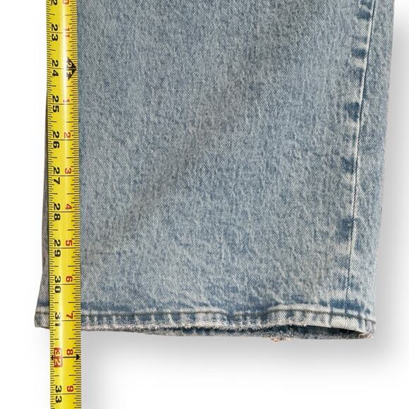 Abercrombie & Fitch The 90s Relaxed Jeans High Rise Womens 32/14 Light Wash - Picture 8 of 8